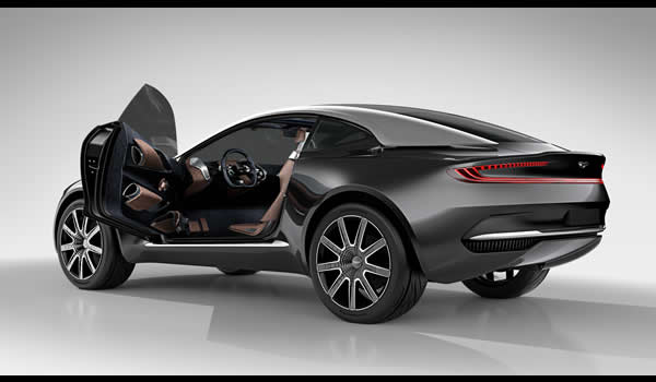 Aston Martin All Electric All Wheel Drive DBX Concept 2015  rear 2
